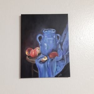 Blue Jar Painting